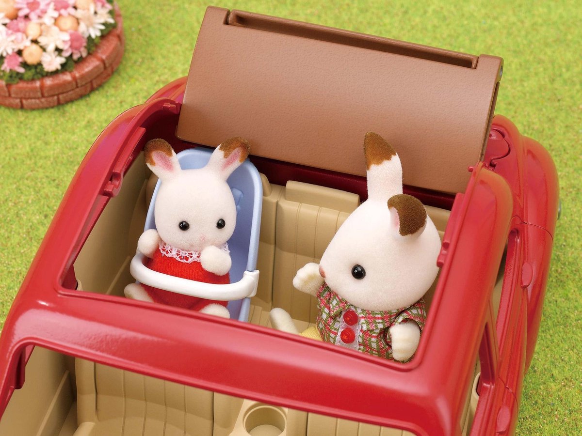 Sylvanian Families Familie Auto - Rood