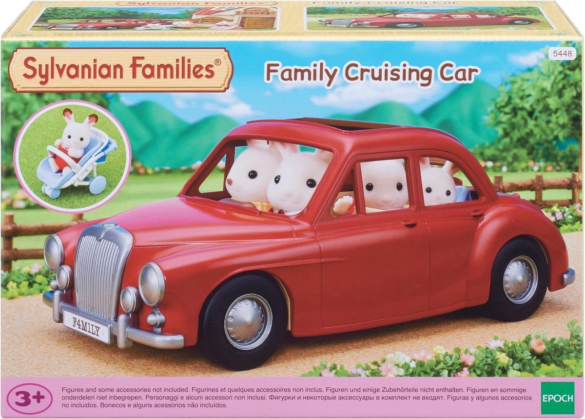 Sylvanian Families Familie Auto - Rood