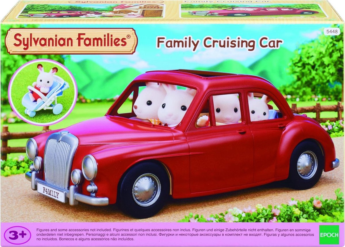 Sylvanian Families Familie Auto - Rood