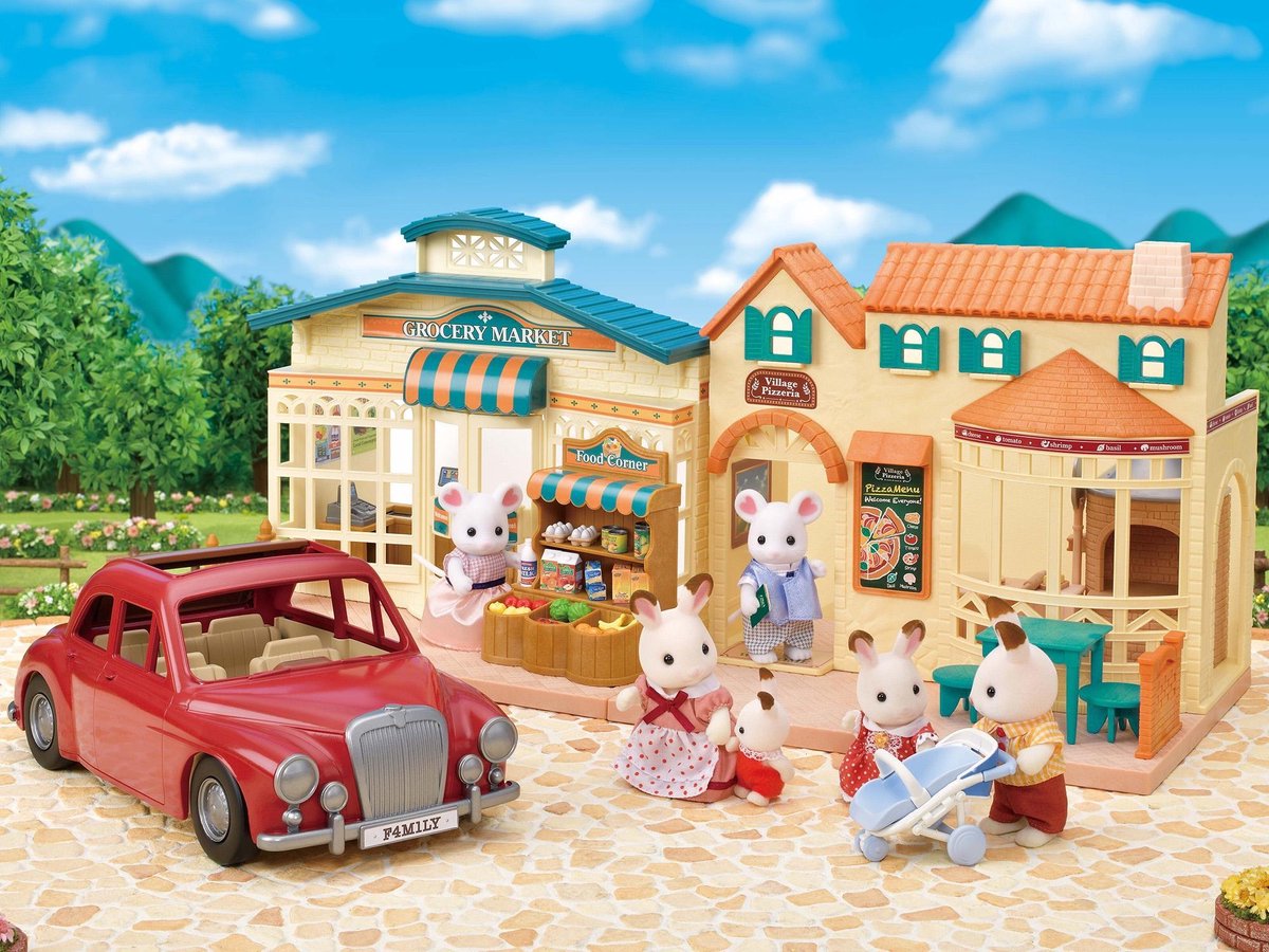 Sylvanian Families Familie Auto - Rood