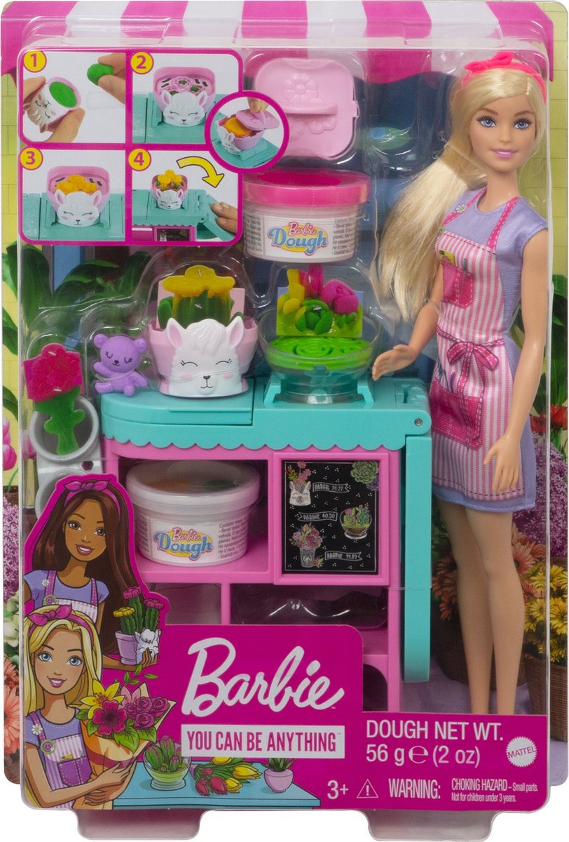 Barbie - Bloemist Speelset - Blond