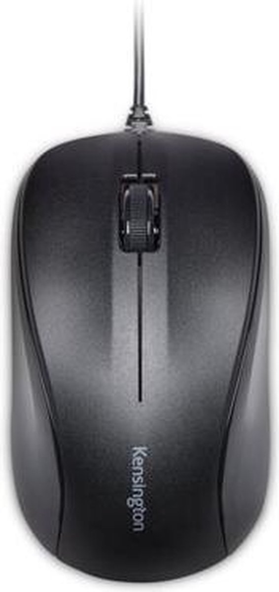 Kensington ValuMouse met snoer - Zwart