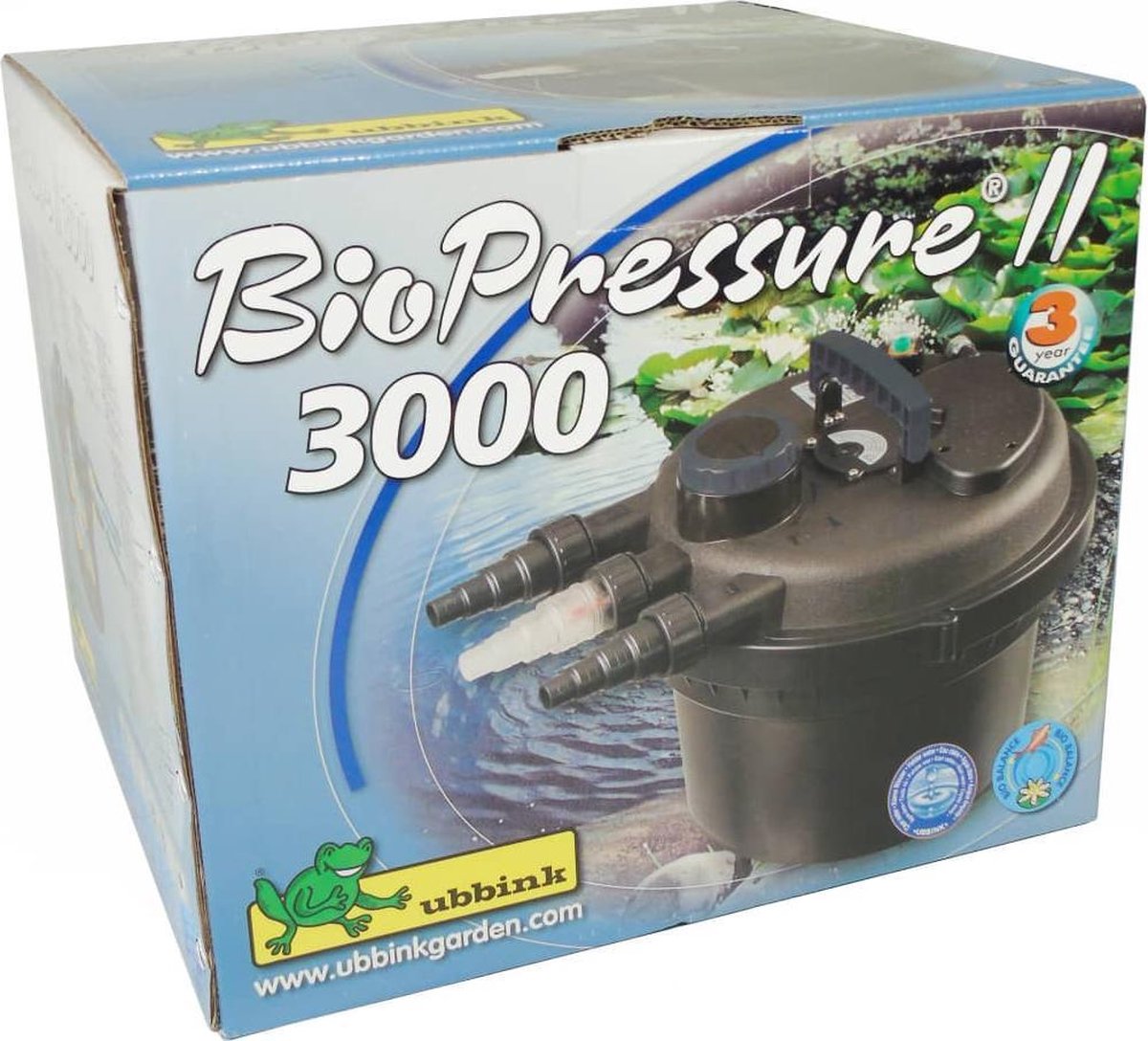 Ubbink Vijverfilter BioPressure 3000 5W - 1355408 - Zwart