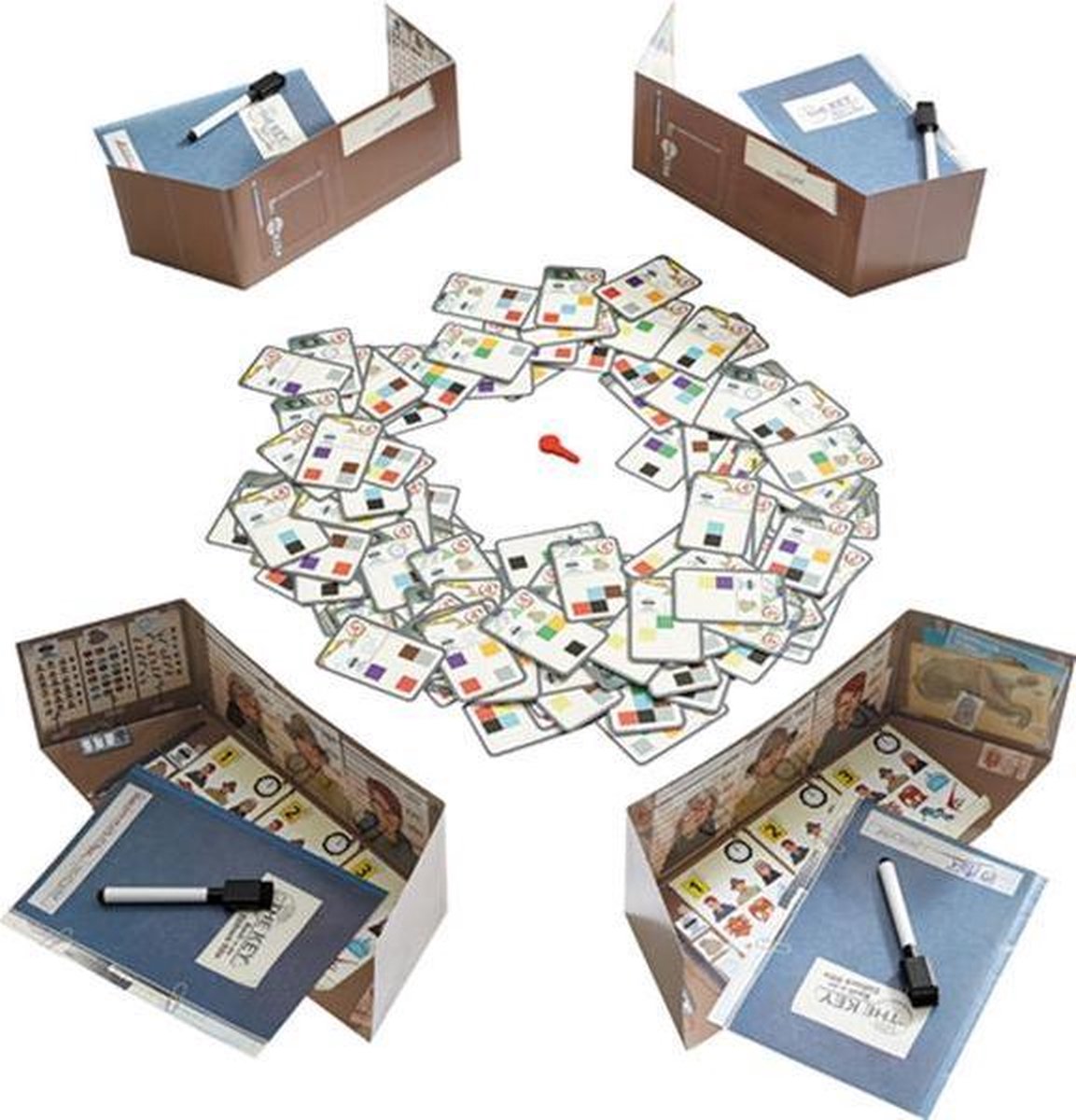 HABA The Key De roof in Cliffrock Villa (NL) karton/hout 162 delig