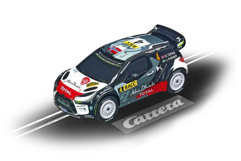 Carrera GO! (Plus) racebaanauto Citroën DS3 WRC 1:43 groen/wit