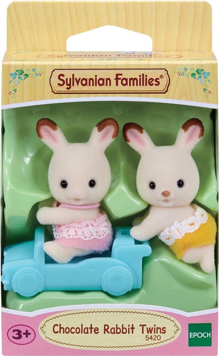 EPOCH Sylvanian Families Tweeling Chocoladekonijn