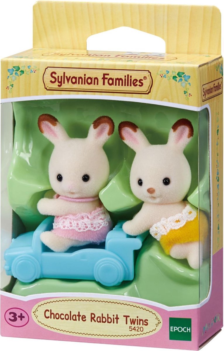 EPOCH Sylvanian Families Tweeling Chocoladekonijn