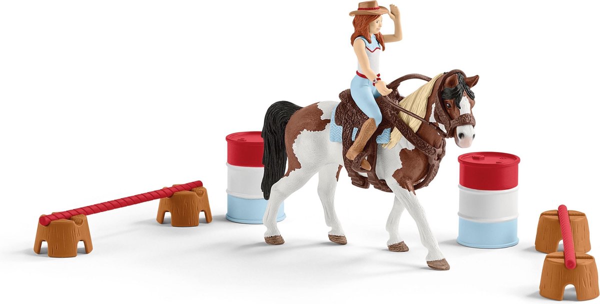 Schleich Paarden - Horse Club Hannah's Western Rij Set 42441