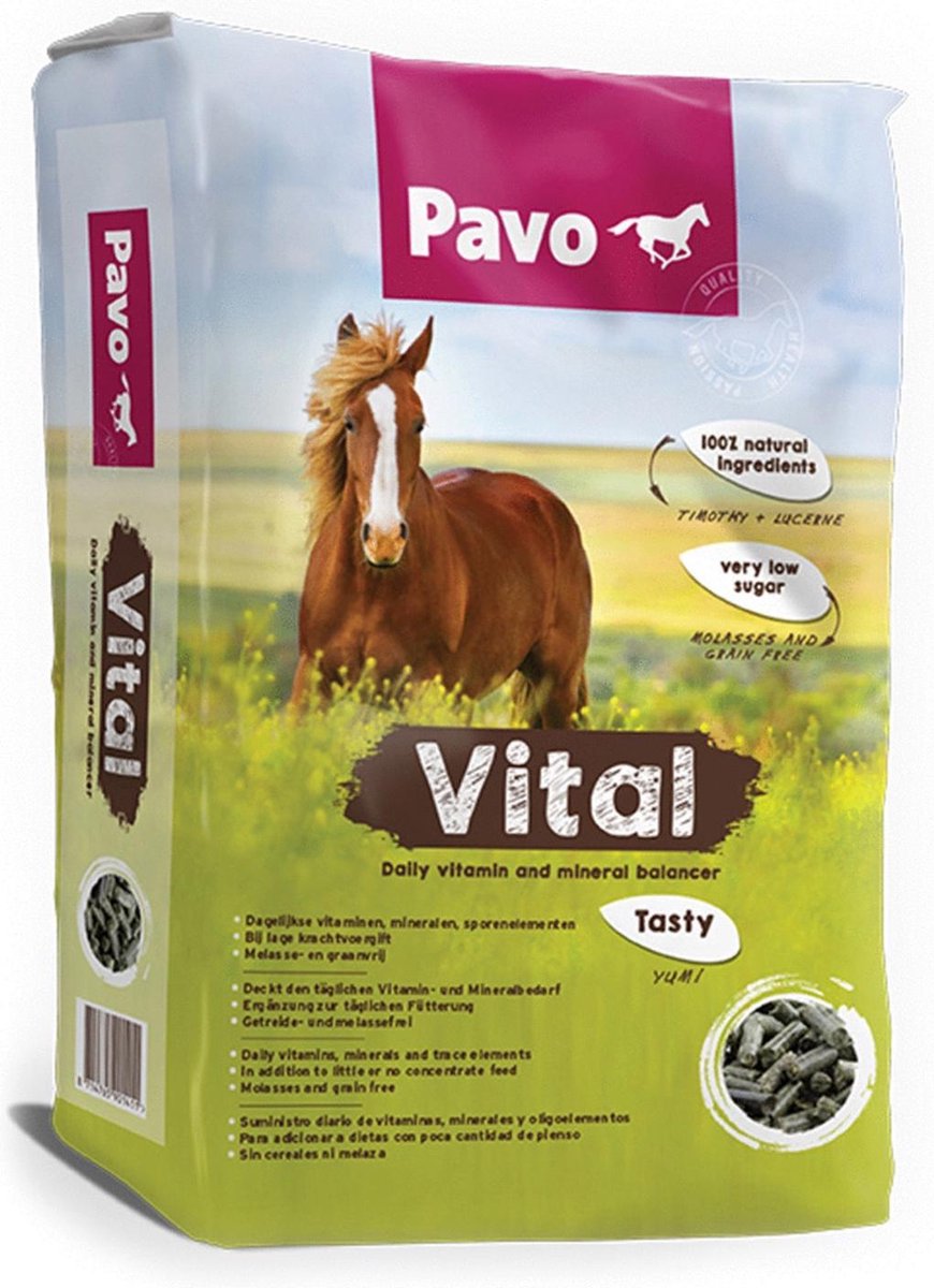 Pavo Vital - Voedingssupplement - 20 kg