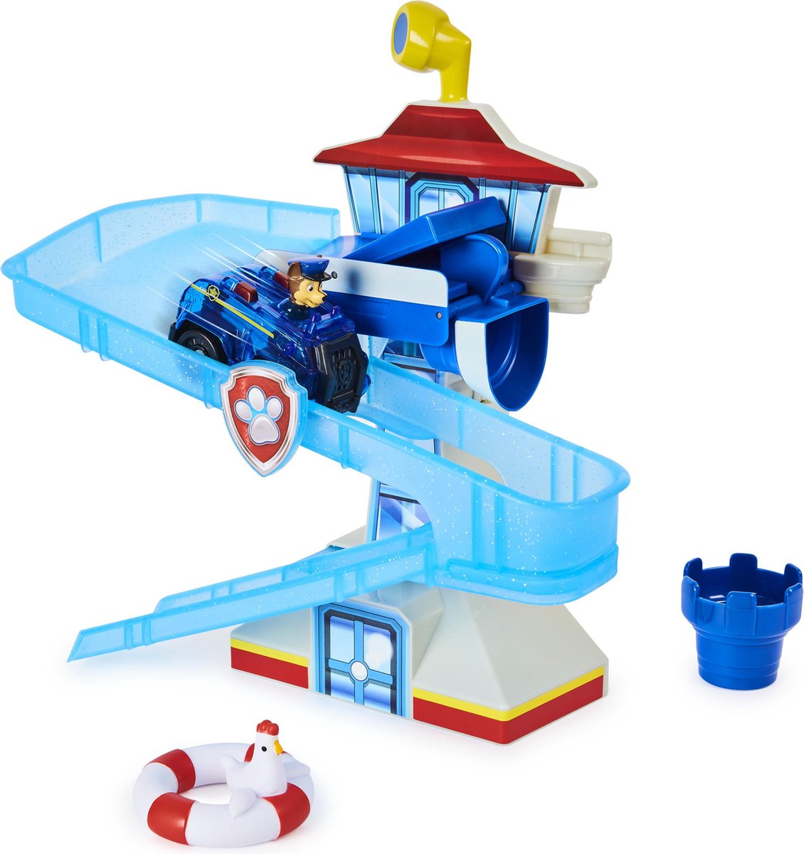 Spinmaster Nickelodeon badset Paw Patrol Adventure junior 6 delig - Blauw