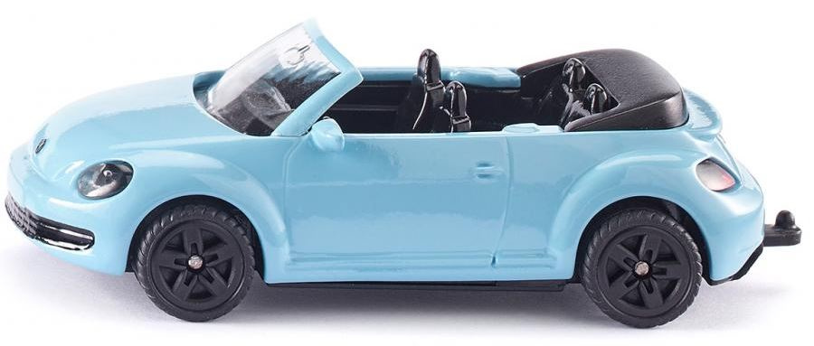 Siku VW Beetle convertible 8,3 cm staal licht (1505) - Blauw