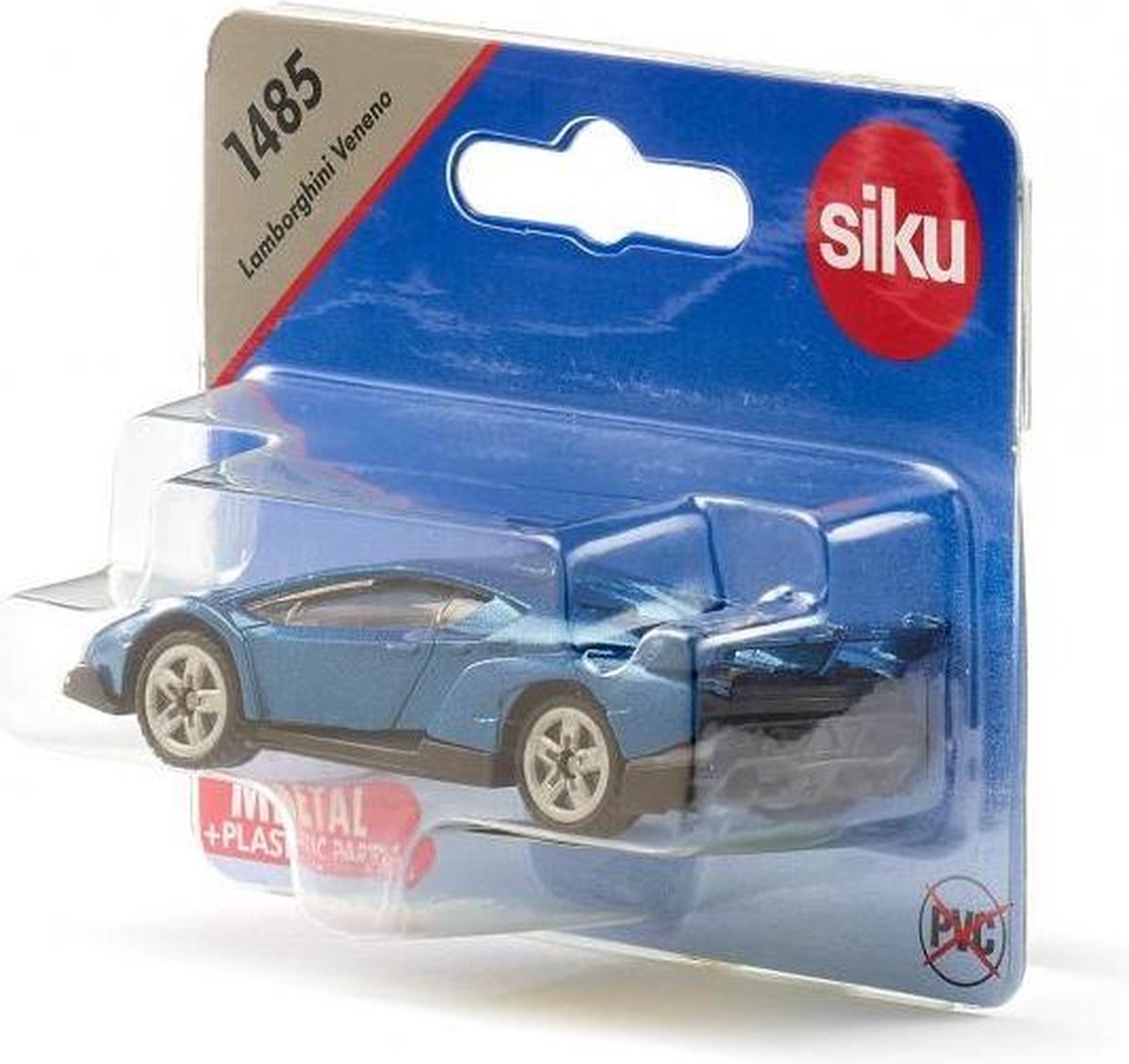 Siku Lamborghini Veneno 8,1 cm staal (1485) - Blauw