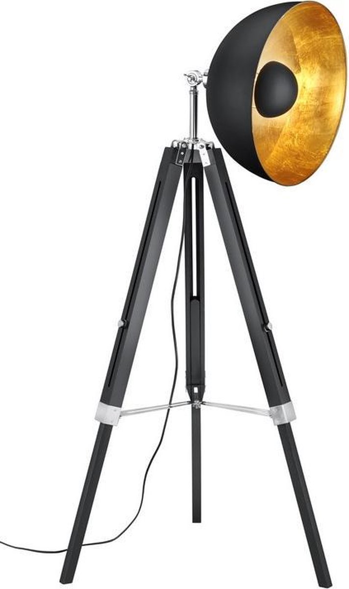 TRIO Liège Vloerlamp - Zwart