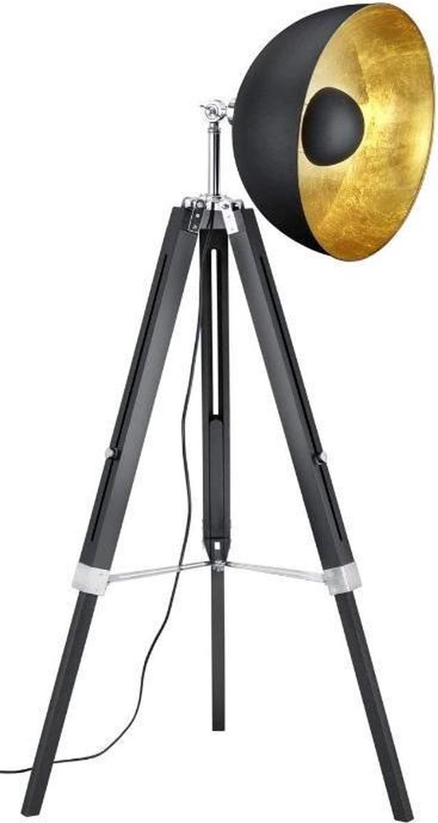 TRIO Liège Vloerlamp - Zwart