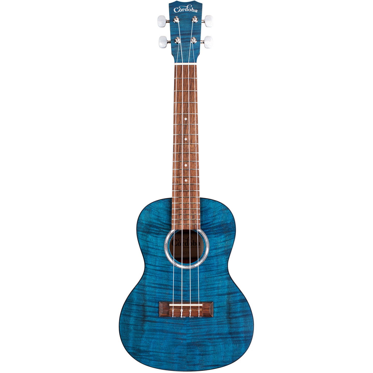 Cordoba 15CFM Sapphire Blue concert ukelele