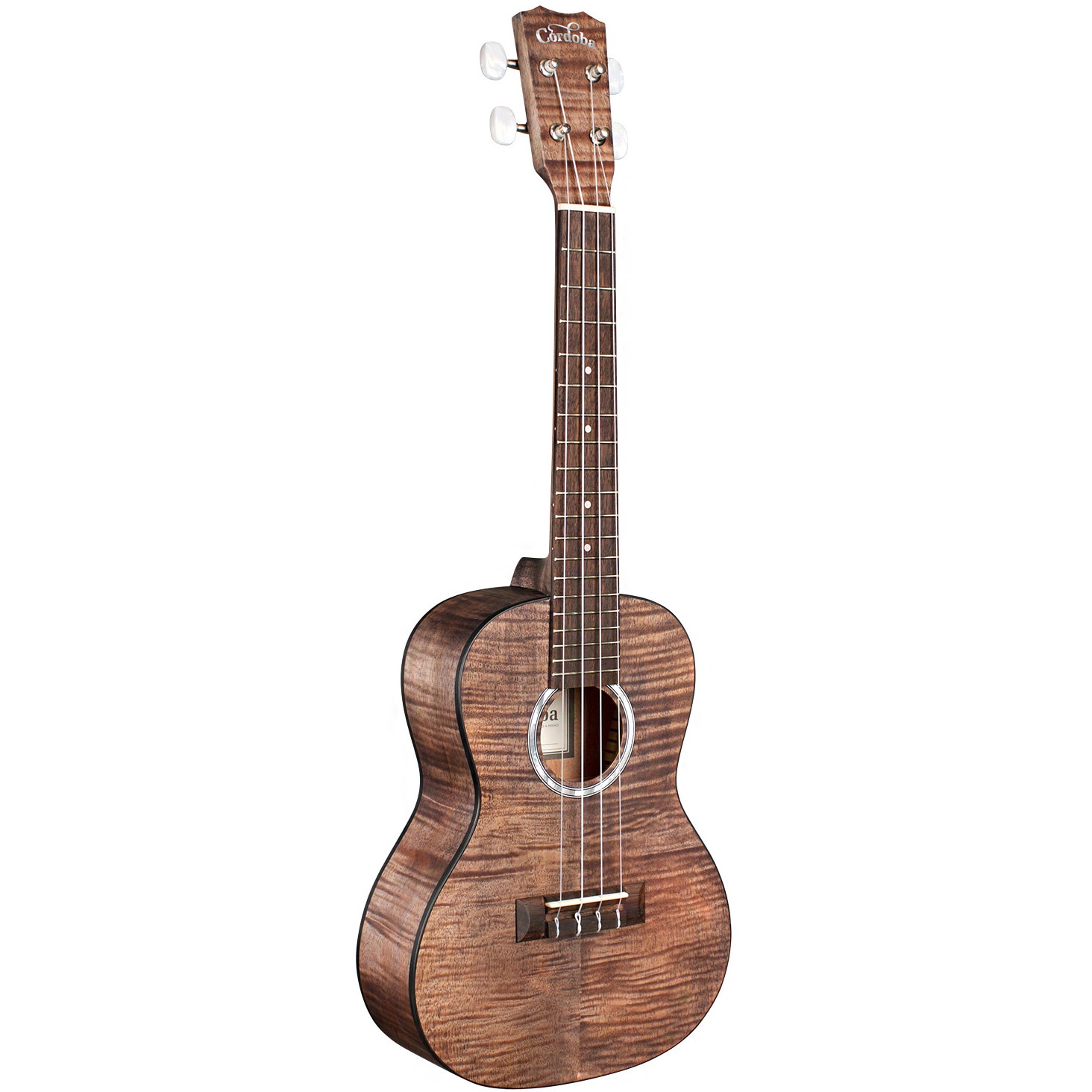 Cordoba 15CFM Granite Grey concert ukelele