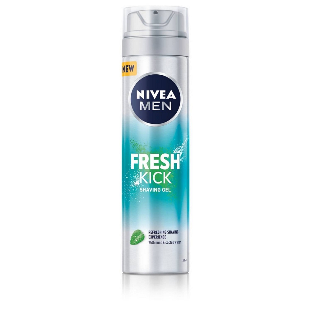 Nivea 200ml Men Shaving Gel Fresh Kick