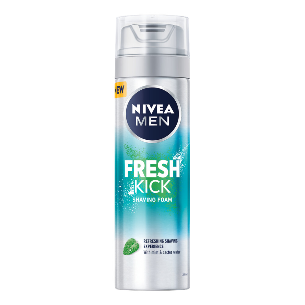 Nivea 200ml Men Shaving Foam Fresh Kick