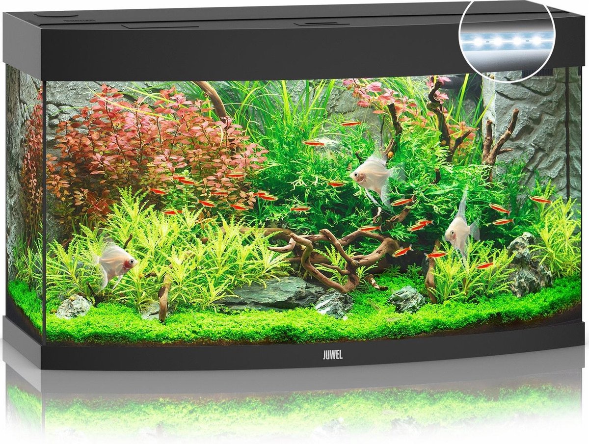 Juwel Aquarium Vision 180 Led 92x41x55 cm - Aquaria - Ca. 180 L - Zwart