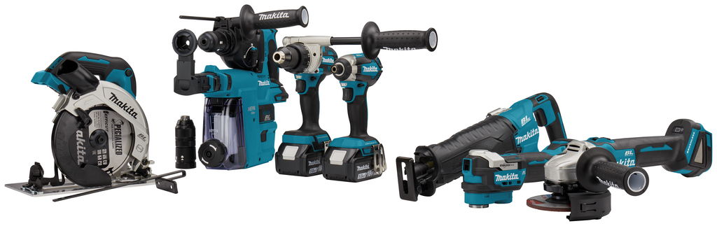 Makita DLX7020TX1 | Combiset | 7 machines | 18V | 2 x 5,0Ah | Li-Ion