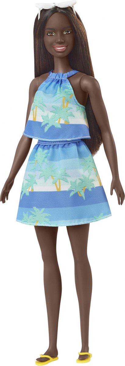 Mattel barbiepop Barbie Loves The Ocean 29,2 cm blauw - Bruin