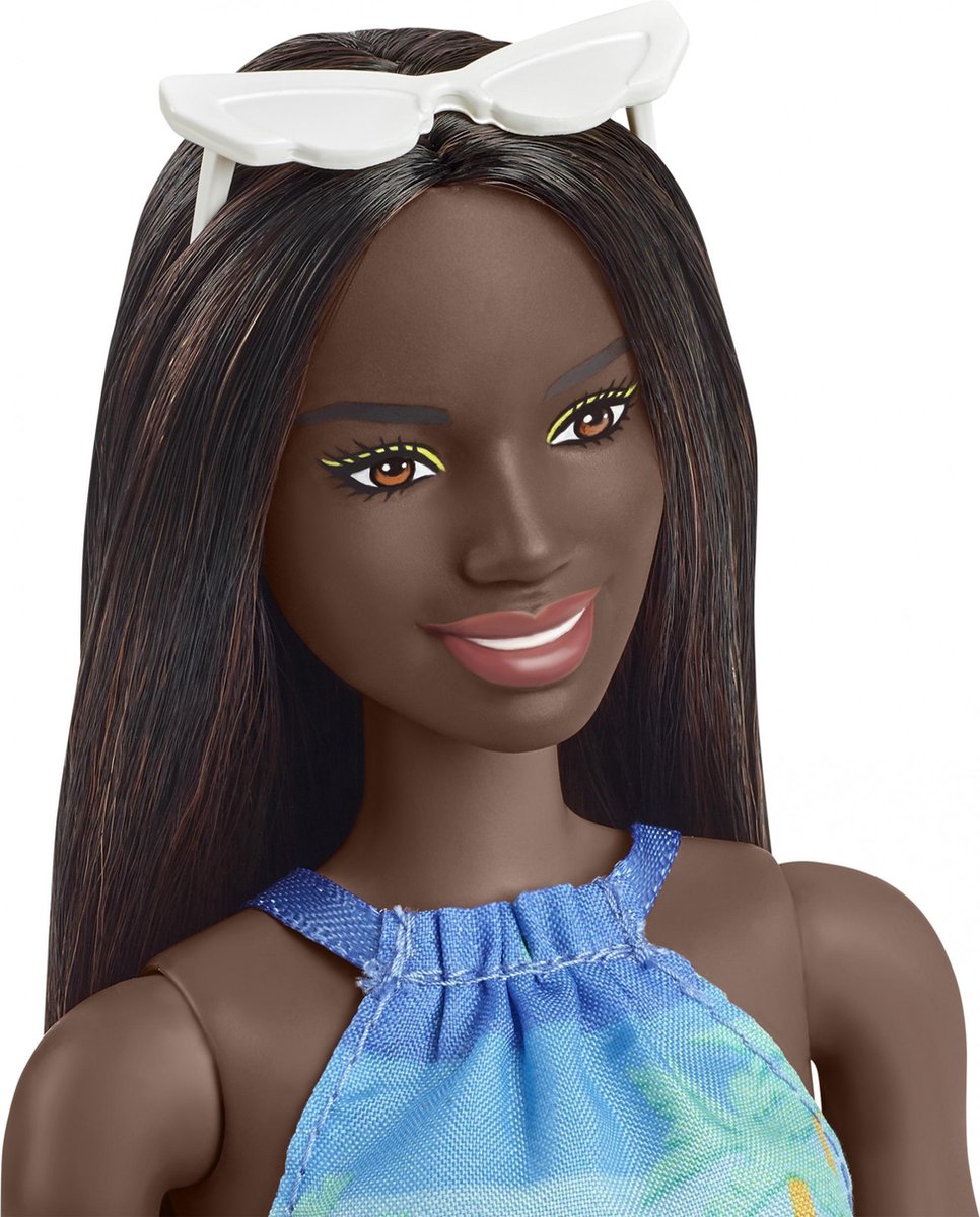 Mattel barbiepop Barbie Loves The Ocean 29,2 cm blauw - Bruin