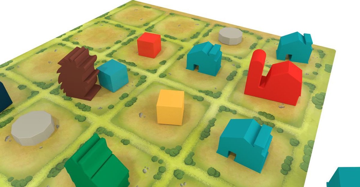 White Goblin Games uitbreiding bordspel Tiny Towns: Experts