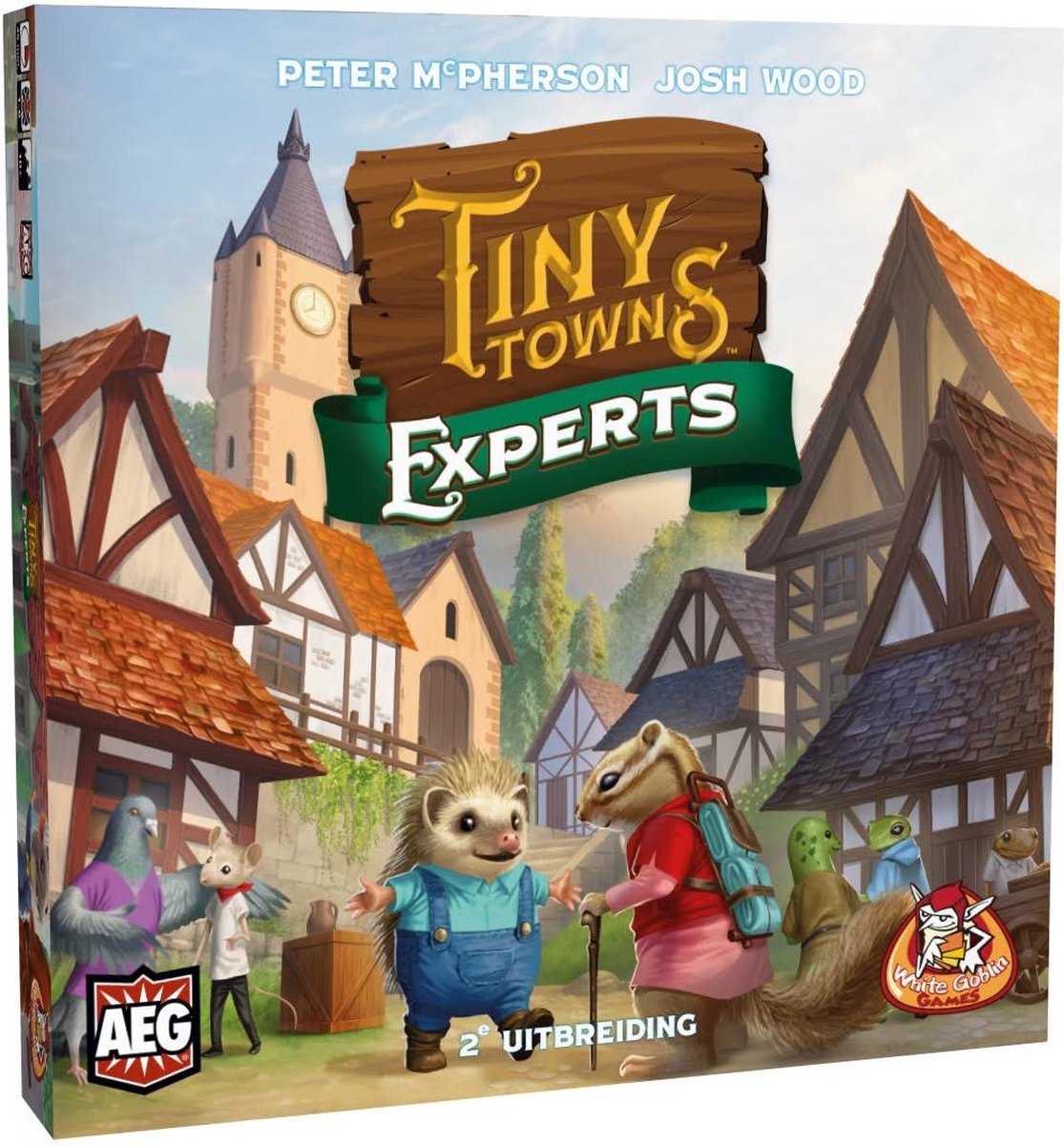 White Goblin Games uitbreiding bordspel Tiny Towns: Experts