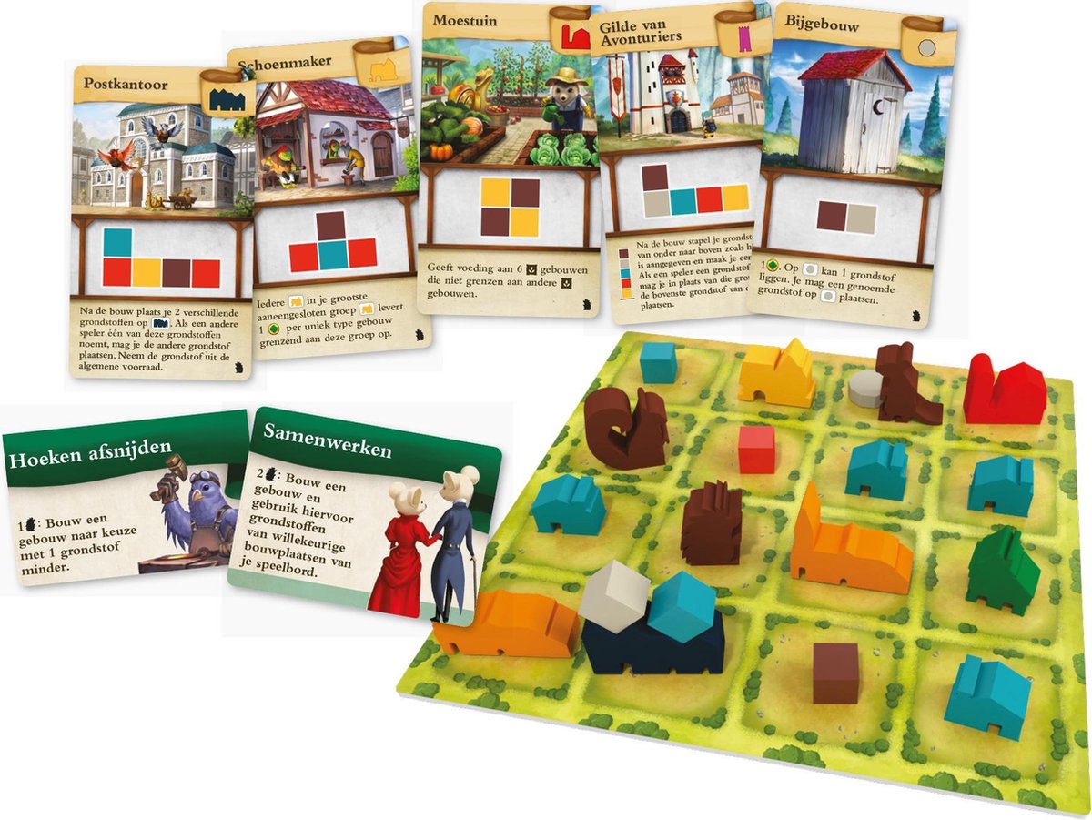 White Goblin Games uitbreiding bordspel Tiny Towns: Experts