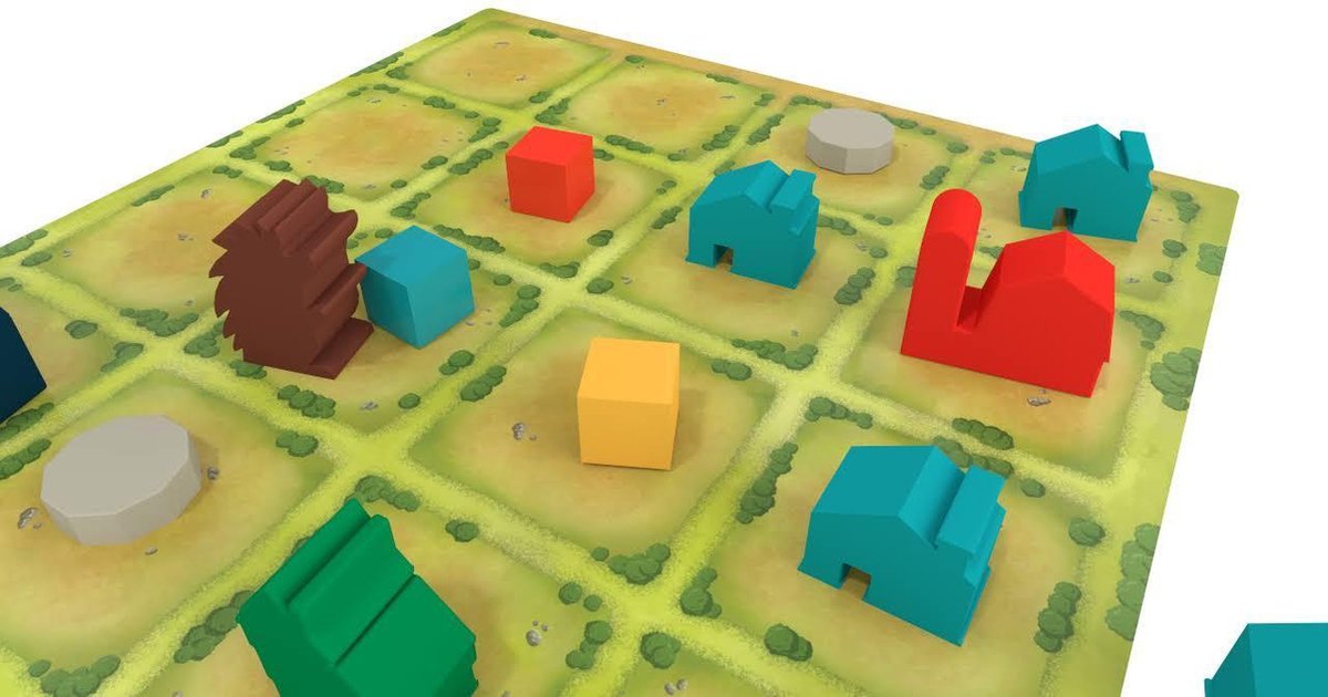 White Goblin Games uitbreiding bordspel Tiny Towns: Experts
