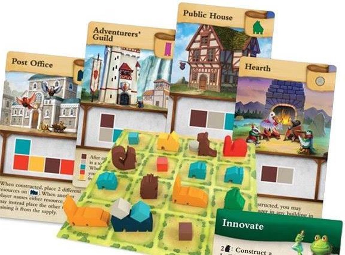 White Goblin Games uitbreiding bordspel Tiny Towns: Experts
