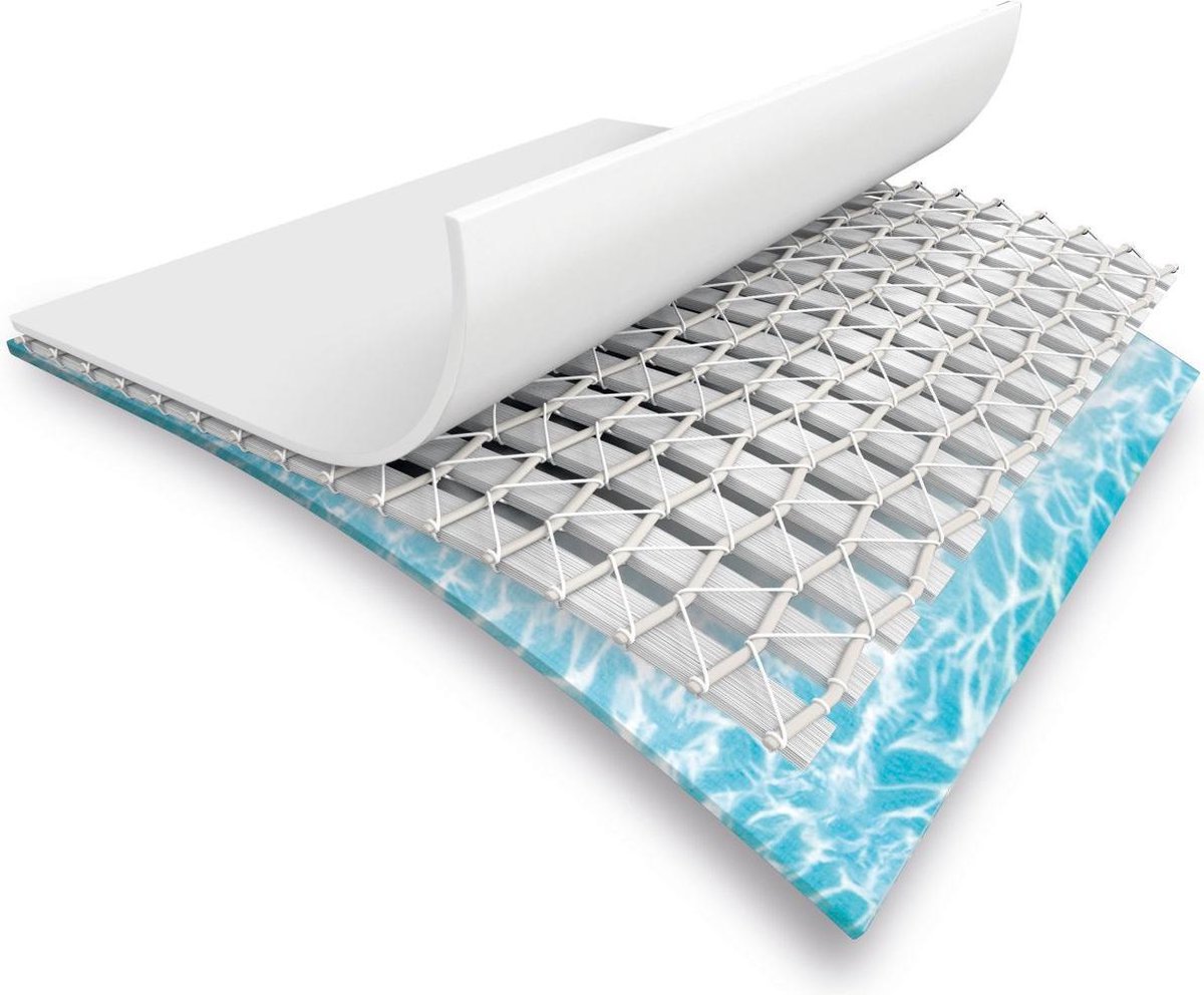 Intex opzetzwembad met pomp H 28208NP Beachside 305 x 76 cm - Blauw