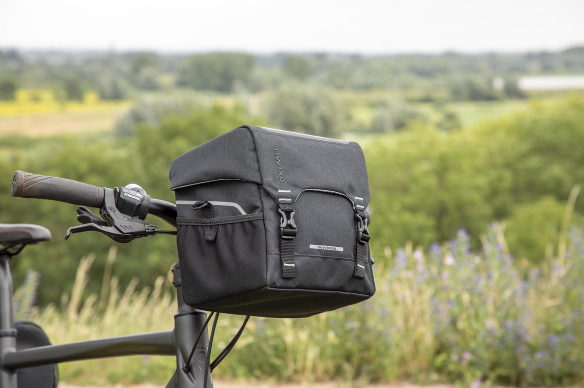 New Looxs stuurtas Sports Handlebar 9 liter polyester - Zwart