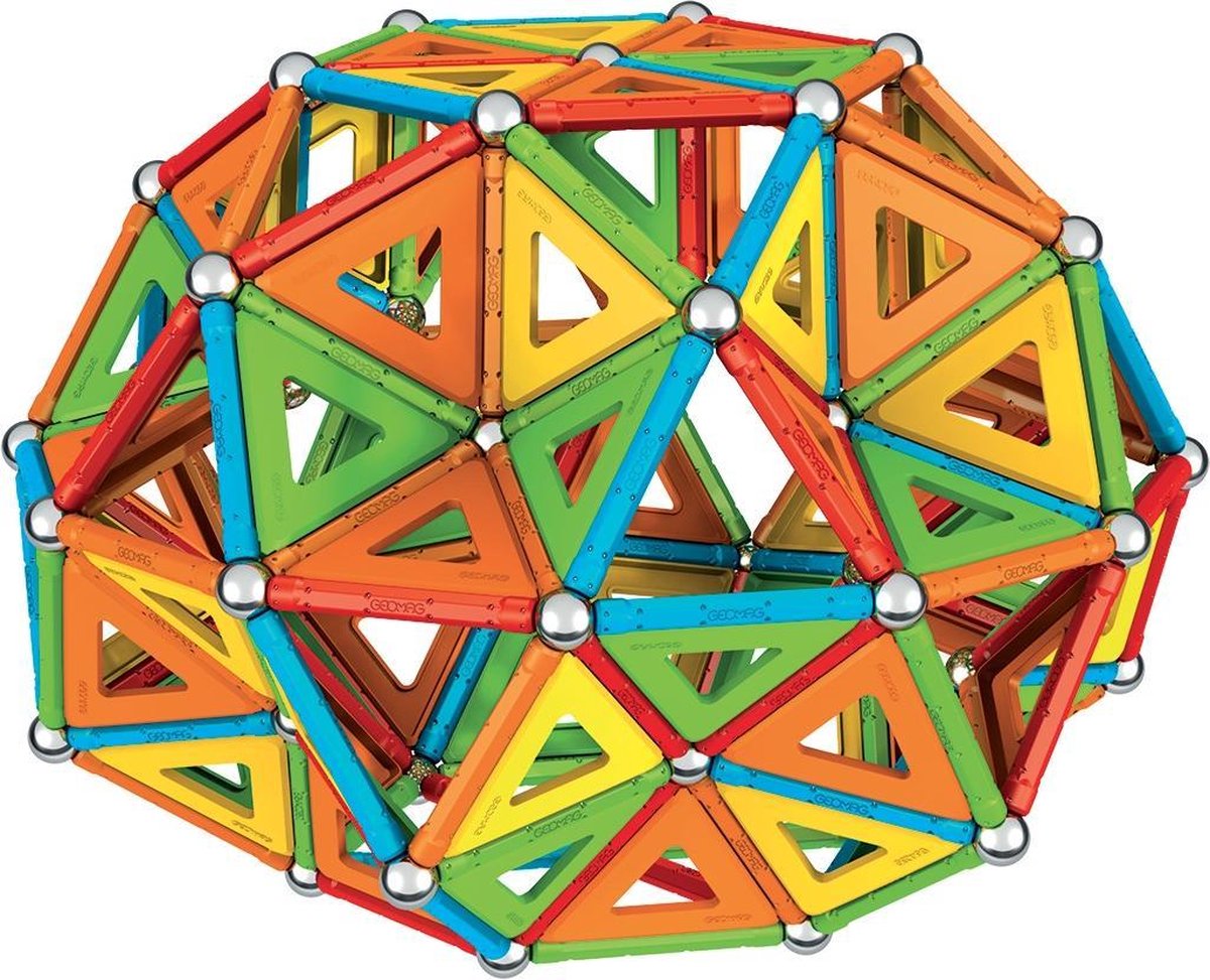 Geomag bouwpakket Super Color Recycled Masterbox 388 delig