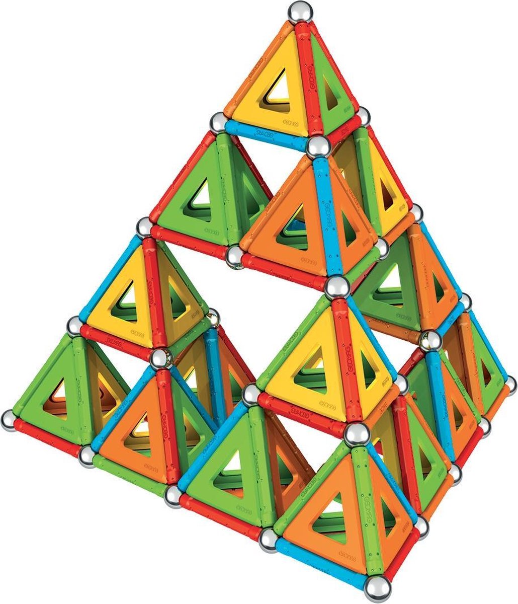 Geomag bouwpakket Super Color Recycled Masterbox 388 delig