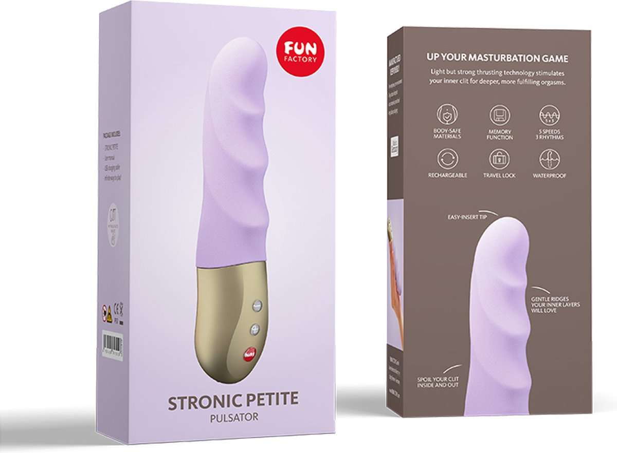 Fun Factory - Stronic Petite Clitoris Stimulator - Lila - Paars