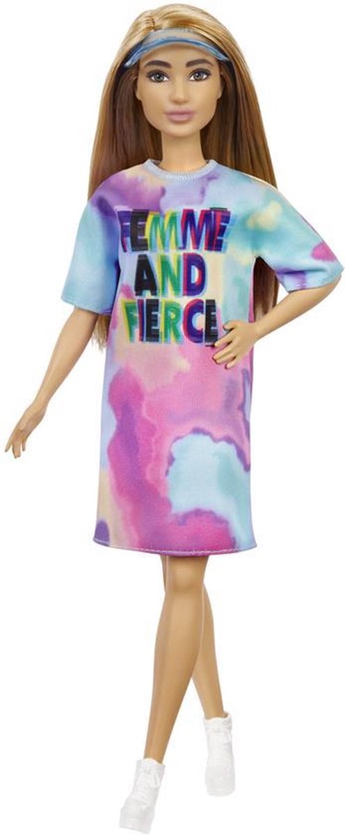 Barbie tienerpop #171 mode meisjes 32,5 cm 4 delig - Roze