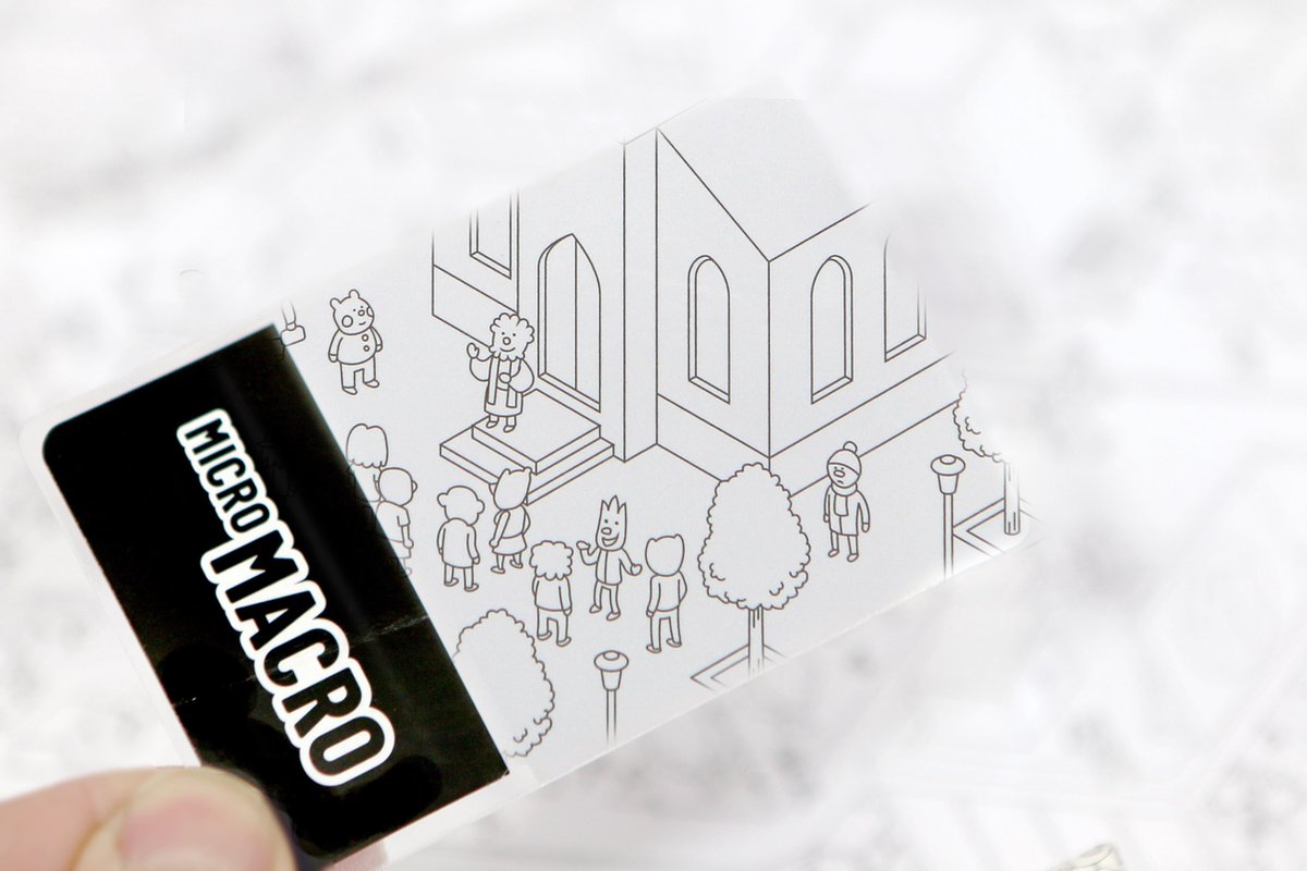 Asmodee White Goblin Games kaartspel MicroMacro Crime City karton