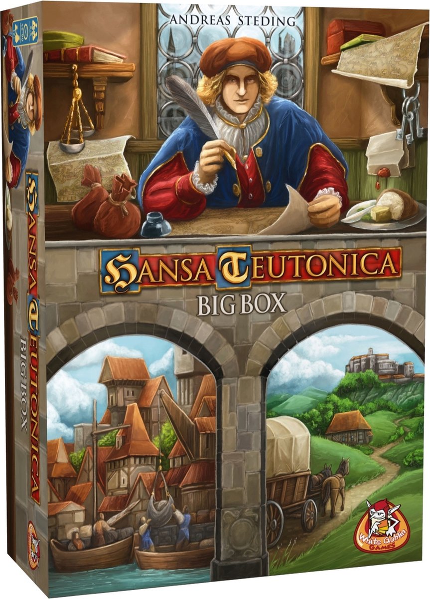 White Goblin Games bordspel Hansa Teutonica Big Box