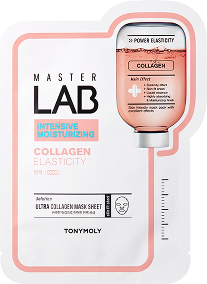 Tonymoly Master Lab Sheet Mask Collagen Masker