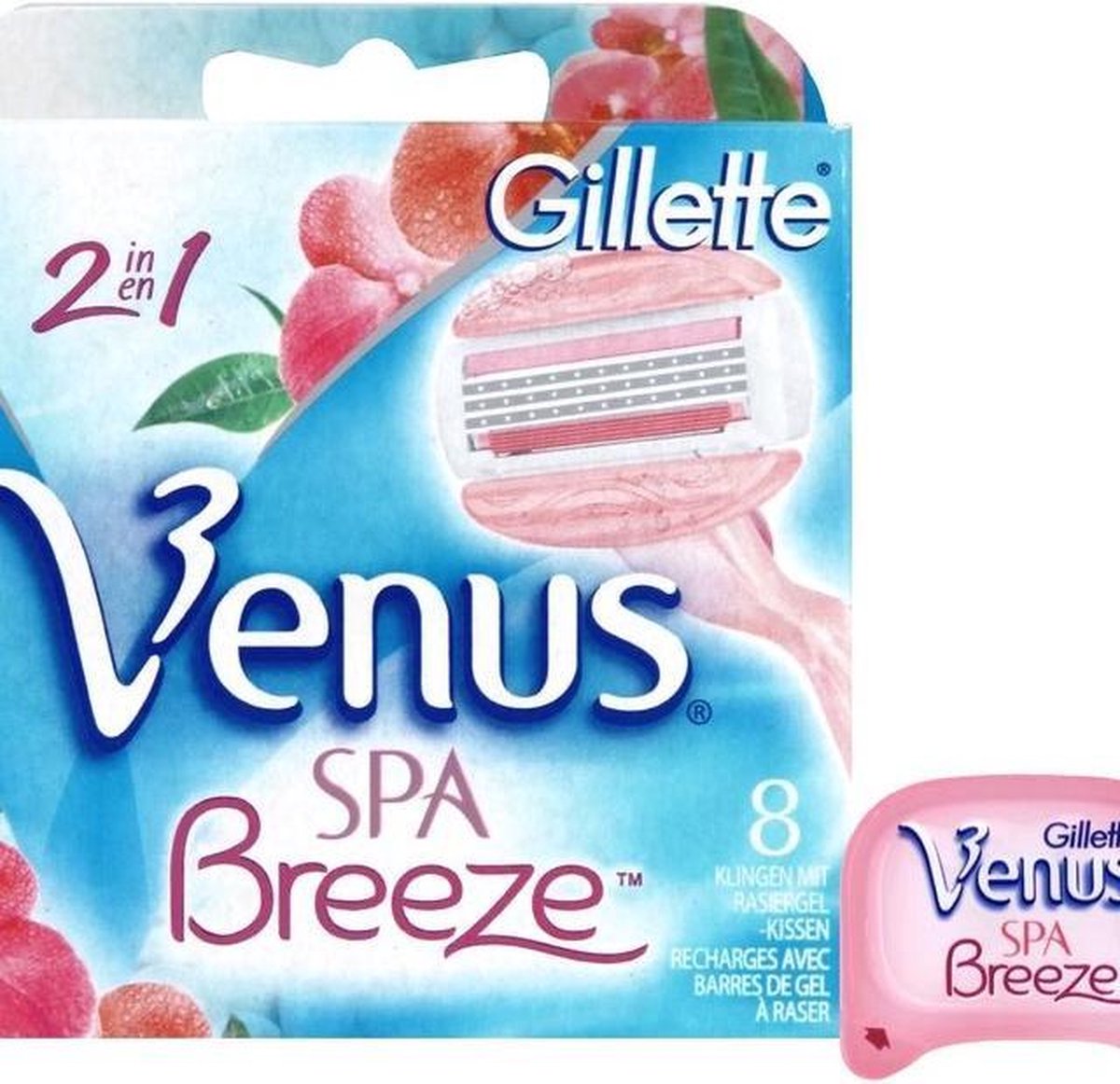 Gillette Scheermesjes Venus Breeze Comfort Glide - 8 Stuks