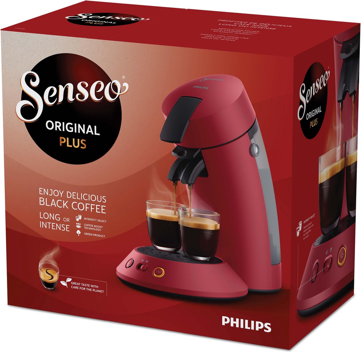 Philips Senseo Original Plus CSA210/90 - Rood
