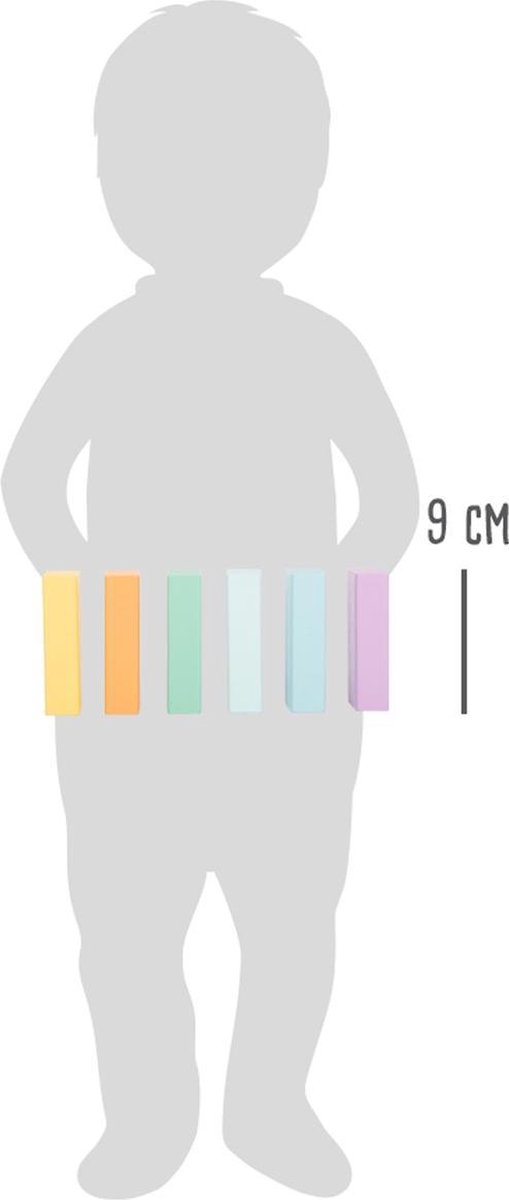 Small Foot bouwstenen junior hout 50 delig