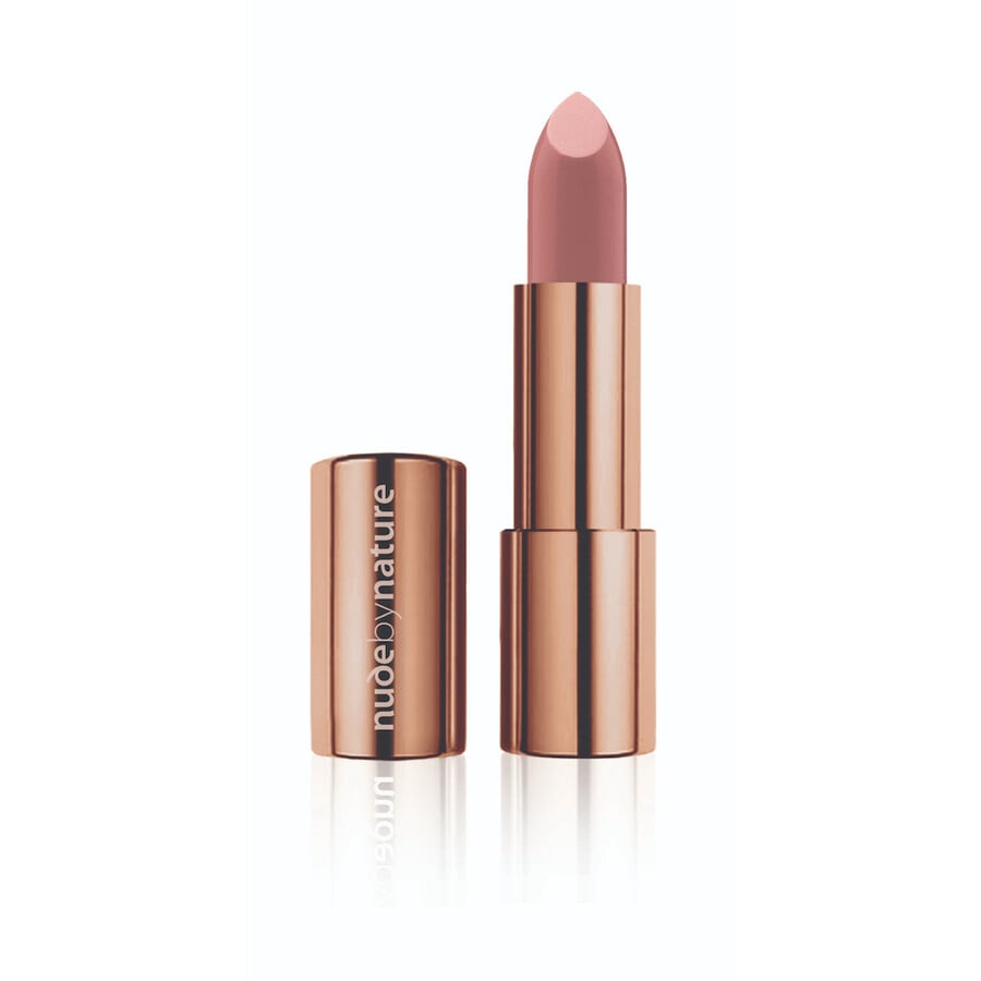 Nude by Nature 01 Bare Pink Moisture Shine Lipstick 4g