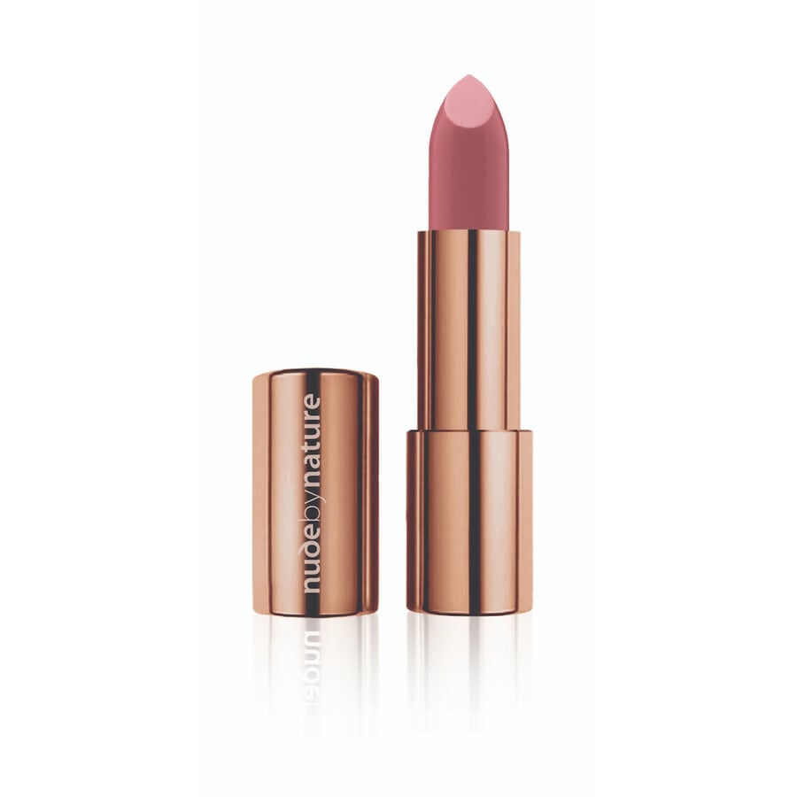 Nude by Nature 03 Dusty Rose Moisture Shine Lipstick 4g