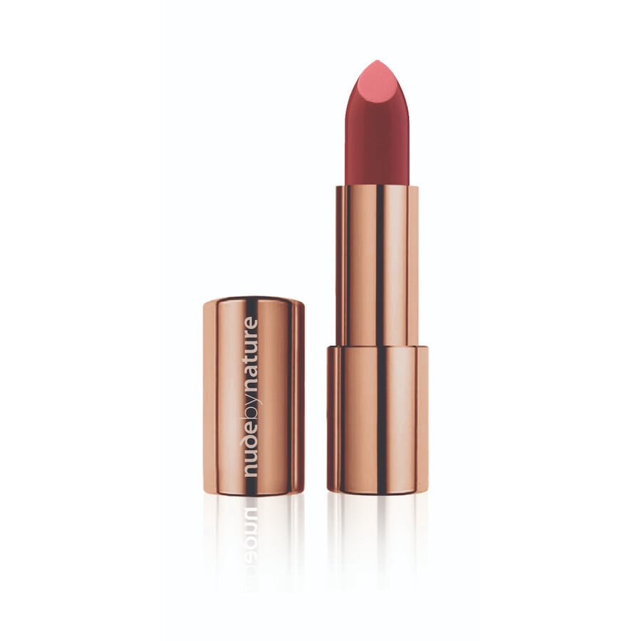 Nude by Nature 08 Garnet Moisture Shine Lipstick 4g