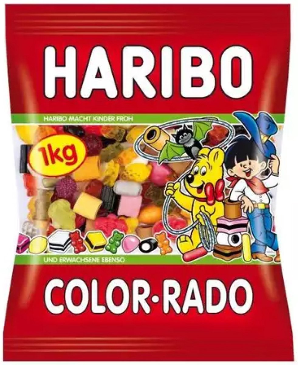 HARIBO - Color-Rado - 1kg zak