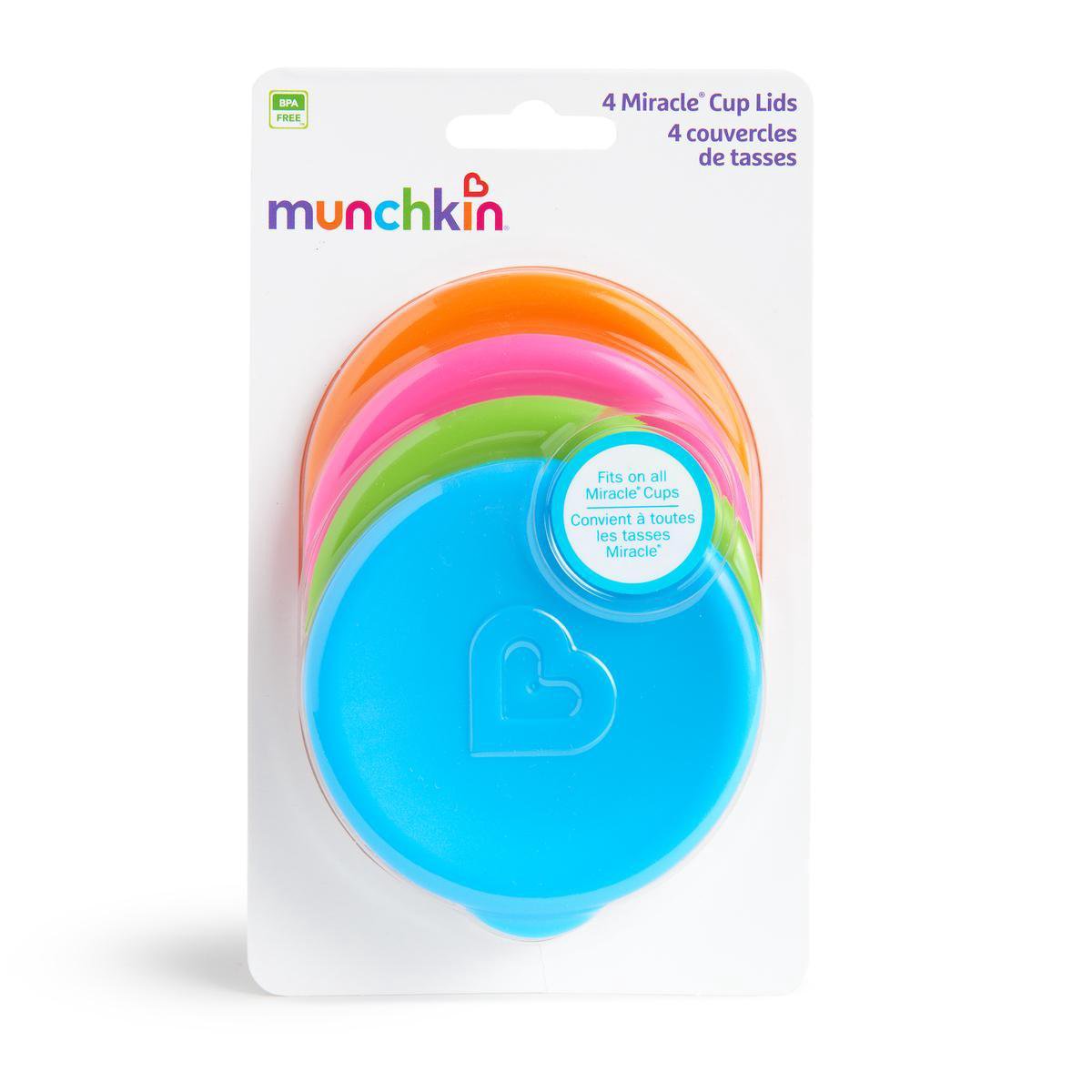 Munchkin Deksels Miracle Cups Multi 4 stuks