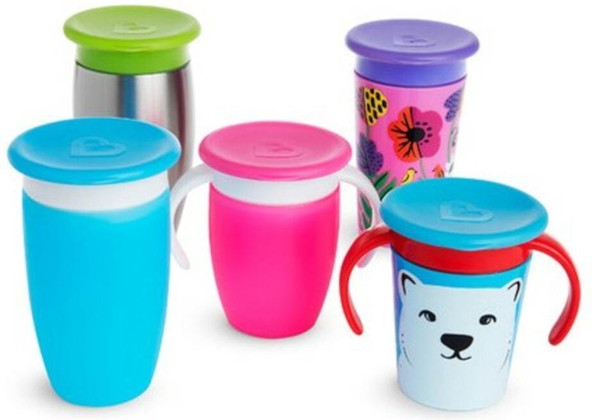 Munchkin Deksels Miracle Cups Multi 4 stuks