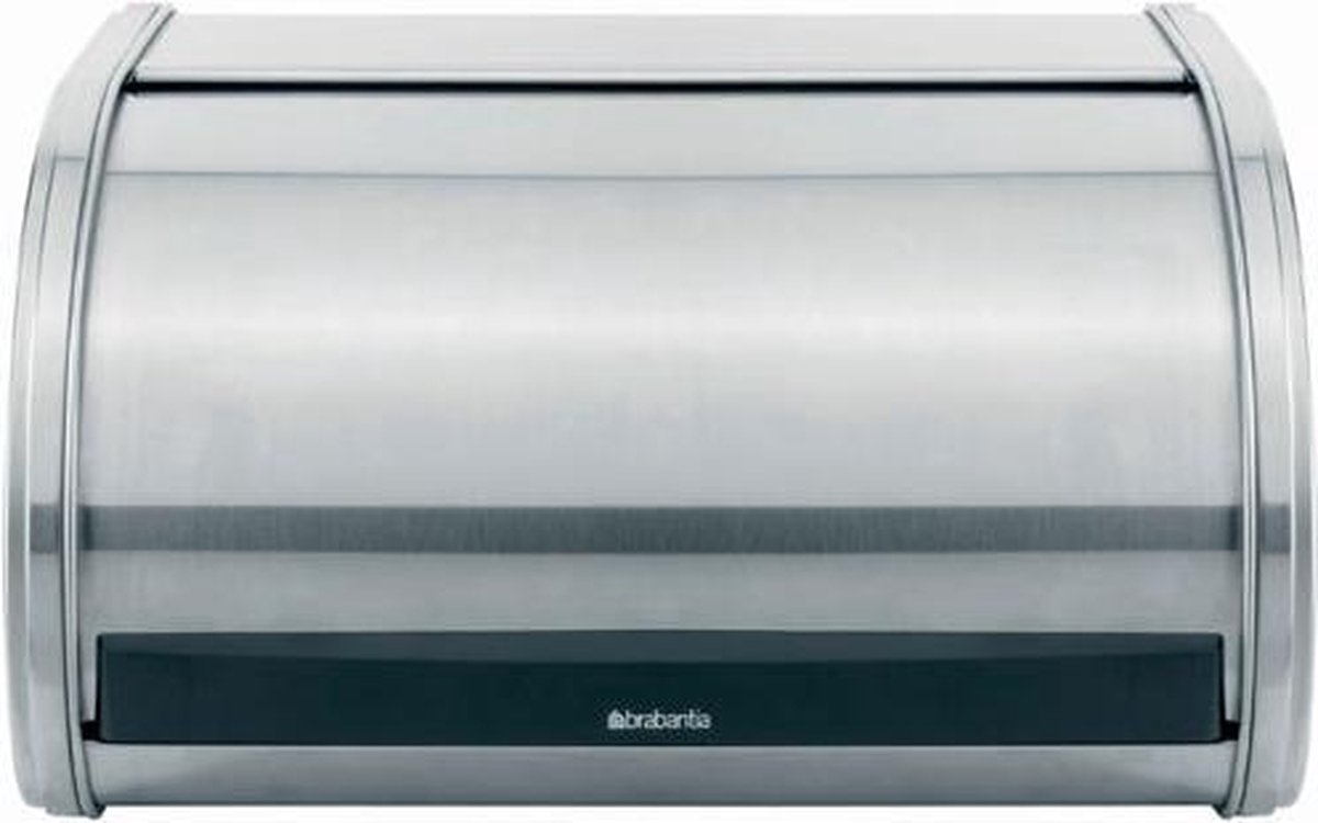 Brabantia Broodtrommel Met Schuifdeksel - Medium - Matt Steel - Silver